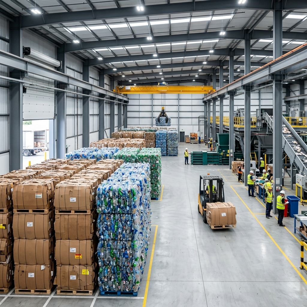 Industrial Recycling Facility and Segregation Warehouse